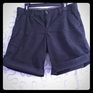 Calvin Klein Womens Cargo Short Black